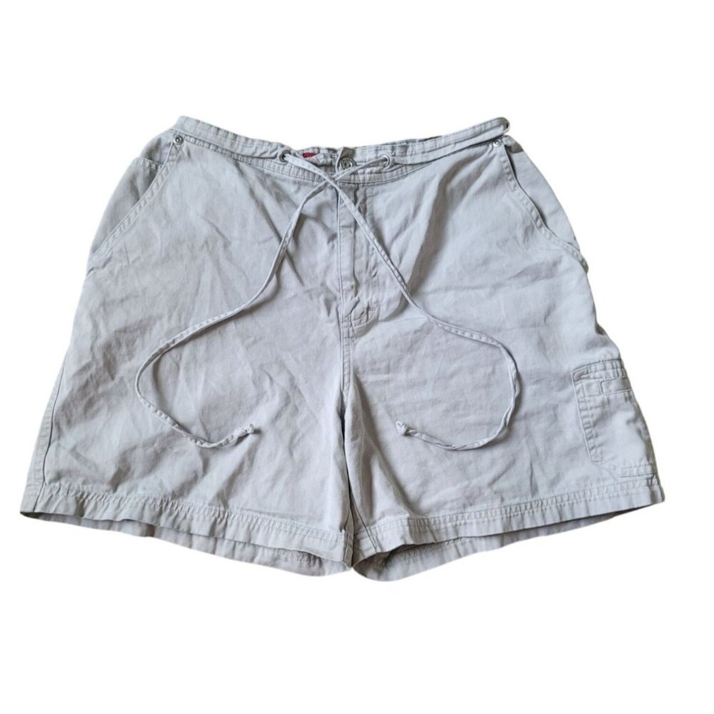 Vintage Gloria‎ Vanderbilt Womens High Rise Mom Shorts Beachy Y2K Size S Pull On